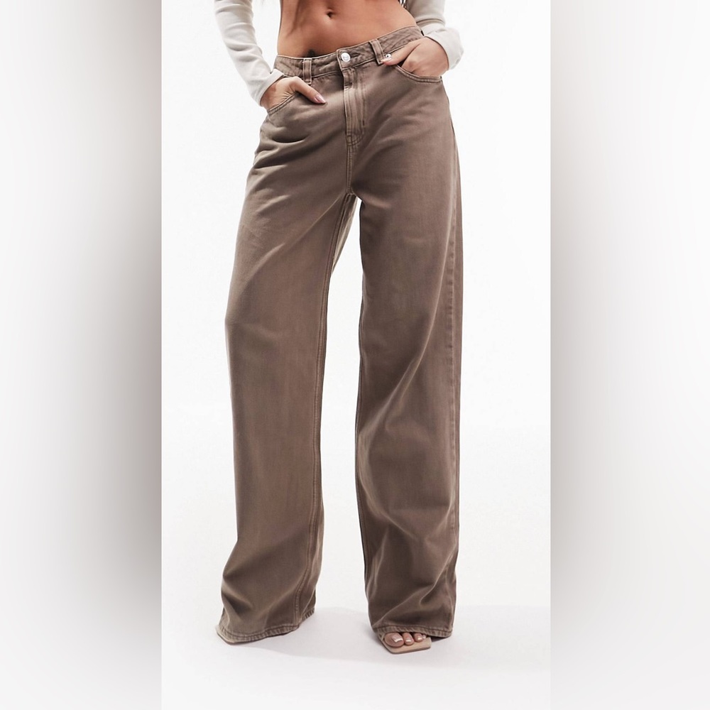 ASOS Women's Boyfriend Jeans in Brown